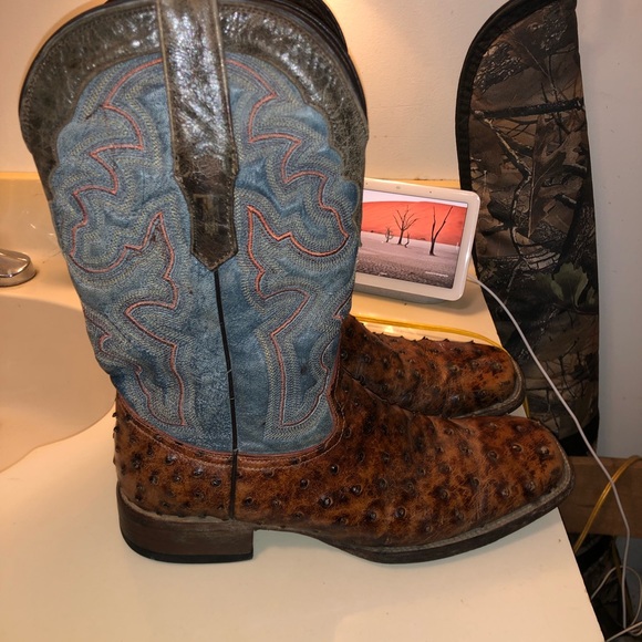 Tanner mark ostrich boots - Picture 3 of 7